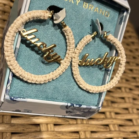 Last Chance! 🚨Lucky Brand Earrings with Gift Box 🎁 - Picture 2 of 4